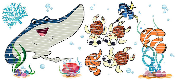 16oz Finding Nemo-N8-19